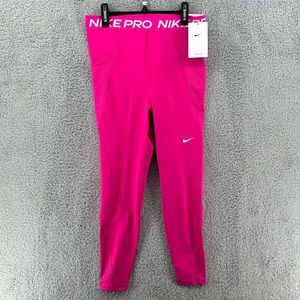 Nike Pro High Waist Rise Full Length Women’s Sz Medium New!